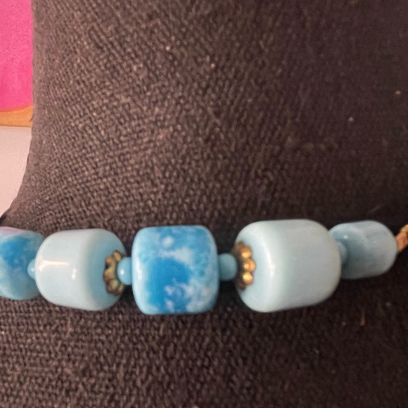 💙 Super Rare  Real Turquoise Necklace - Picture 3 of 5
